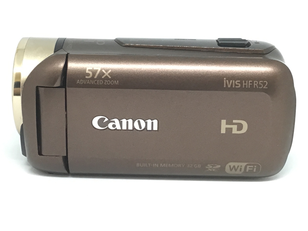 CanonビデオカメラiVIS HF R52全データ削除した